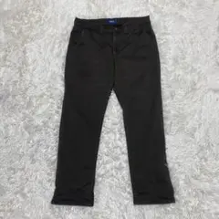 美品　navy ネイビー メンズ　チノパン 裏起毛　カーキブラウン　防寒　Lのサムネイル