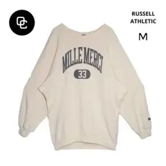 RUSSELL ATHLETIC SHIPS別注 スウェット クリーム M