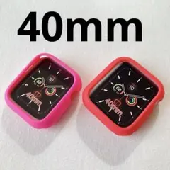 Apple Watch Series4/5/6/SE 40MM用ケース シリコン