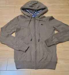 BURBERRYBLUElabel　ニットパーカー
