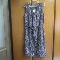 ローラアシュレイ ひざ丈ワンピース