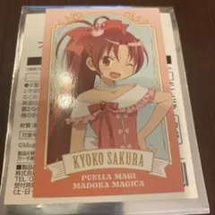 魔法少女まどかマギカ ローソンコラボ フォト風カード 佐倉杏子