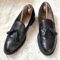 ✨リーガル ウイングチップ　メダリオン　タッセル　ビジネスシューズ ブラック