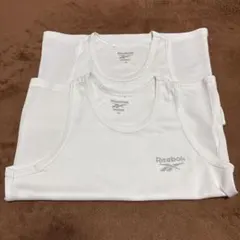 Reebok タンクトップ ホワイト 130