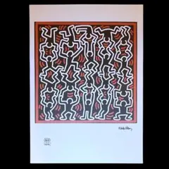 キース・ヘリング Untitled エスタンプリトグラフ 2/250 - メルカリ