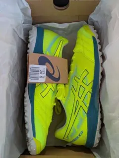 ASICS デスタッキ 26.5cm 蛍光イエロー