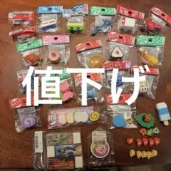 イワコーのけしごむBOX おもしろ消しゴム19個➕ディスカバーダイナソー消しゴム