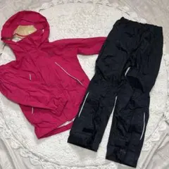 Columbia キッズ女子レインスーツ上下 セット　S サイズ130cm 格安