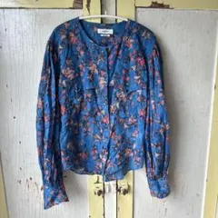02054-4 イザベルマランエトワール　バンドカラーシャツ　花柄　ブラウス 楽天市場】ISABEL MARANT イザベルマラン ブラウス MARIA HT1129