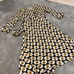 ダイアンフォンファステンバーグ ラップワンピース 4