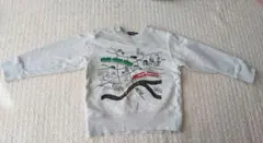 クレードスコープ 電車プリント トレーナー 100