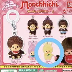 モンチッチ ガチャ めじるしアクセサリー チムたん イエロー