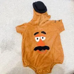 トイストーリー　ポテトヘッド　半袖　ロンパース