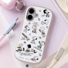 新品⭐︎iFace スヌーピー iphone16 かわいい おやつの時間