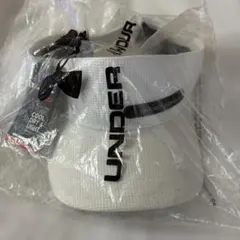 UNDER ARMOUR ヒートギア バイザー ホワイトのサムネイル