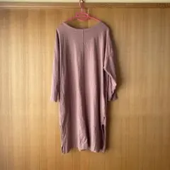 インザグルーブ　in the groove ワンピース　七分袖　綿100%