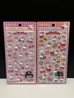 ボンボンドロップシール サンリオ 第二弾 キティちゃん 2枚セット