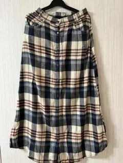 Avan Lily ロングスカート　チェックスカートのサムネイル