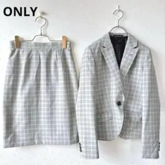 スーツ　スカートセットアップ　テーラード　フォーマル　オフィス　ビジネス服