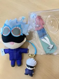 五条悟　アクスタ・キーホルダー　4点