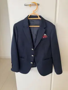 値下げしました❣️ネイビー シングルブレストジャケット120