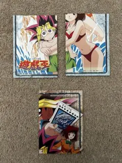 遊戯王 丸美屋 ビックステッカーセット - メルカリ