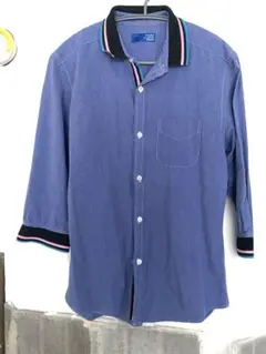 BEAMSデニム調シャツ、Mサイズ