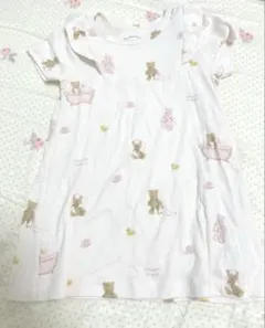 gelato pique ピンク クマ　プリント Tシャツ XXS 90 100