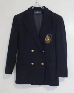 ラルフローレン ジャケット イタリア製　金ボタン　紺ブレ ラルフローレン エンブレム 金ボタン イタリア製 紺ブレ 紺ブレザー