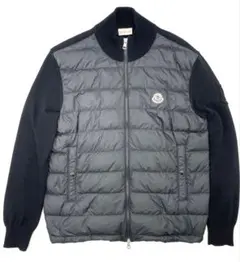 MONCLER モンクレール ニット ダウンジャケット ブラック ニットダウンのサムネイル