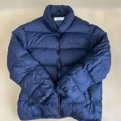 FIRST DOWN ネイビー ダウンジャケット