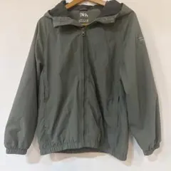 ZARA キッズ ジャケット 164cm 13-14歳 カーキ フード付き