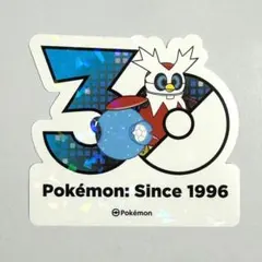 韓国限定】30周年 ステッカー ソンス ポケモン ポップアップ