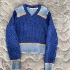 ユニクロ　UNIQLO MARNI セーター　青