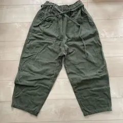 オリーブグリーン ワークパンツ