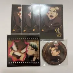 鬼滅の刃 お楽しみくじ チェキ風カード フィルム風クリアカード 缶バッジ 村田