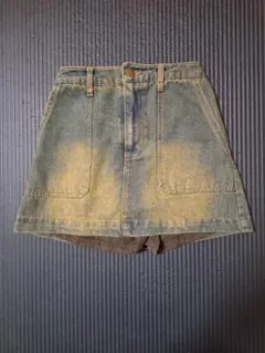 デニムミニスカート インナー付き