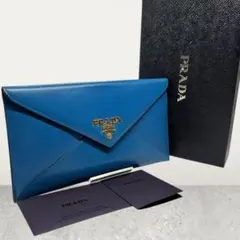 極美品 PRADA プラダ 長財布 ヴィッテロ ゴールド金具 レター ケース 
