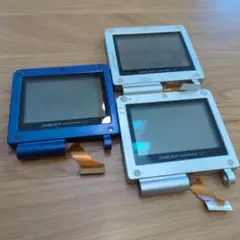 ゲームボーイアドバンスSP 液晶パーツ ３台 ジャンク品
