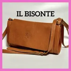 IL BISONTE クロスボディバッグ ショルダーバッグ イルビゾンテ レザー
