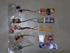 ㉓ご当地ハローキティ ストラップ 5個セット