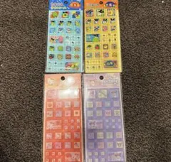 正規品 サンリオたまごっちタイルシール 4枚セット セブンイレブン