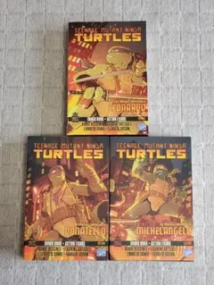 特価　タートルズ　フィギュア　3体セット　レオナルド　ドナテロ　ミケランジェロ