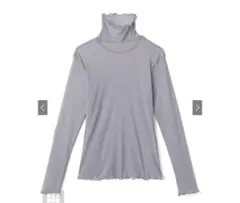 週末値下げ【未使用】 Lサイズ　タートルネックメロウシアートップス　dk867