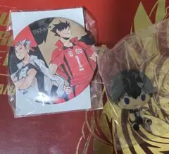 ハイキュー 缶バッジ ちょこのっこフィギュア