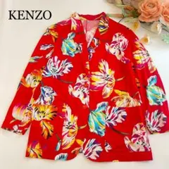 Kenzo フラワー プリント ショート丈 ジャケット 34 - メルカリ