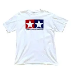 美品 TAMIYA タミヤ 両面ビッグロゴ Tシャツ XL ホワイトのサムネイル