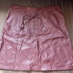 USED GUESS タイトスカート　ミニスカート　レザー　M