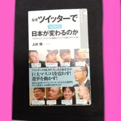 ★美品★なぜツイッターでつぶやくと日本が変わるのか 上杉隆 晋遊舎新書