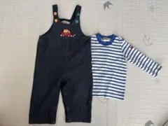 【80】 ミキハウス　ロンパース　2点セット